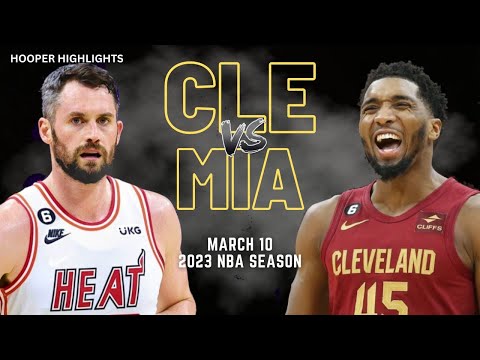 Cleveland Cavaliers vs Miami Heat Full Game Highlights | Mar 10 | 2023 NBA Seasoj
