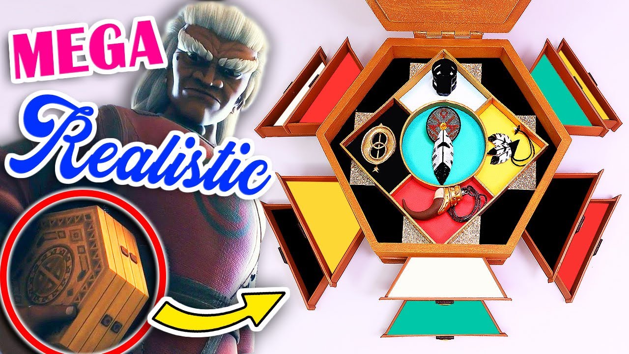 DIY / Tutorial: Master Fu Jewelry Box for All Miraculouses of Miraculous  Ladybug 