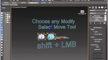 How to instance object in 3Ds Max 2016