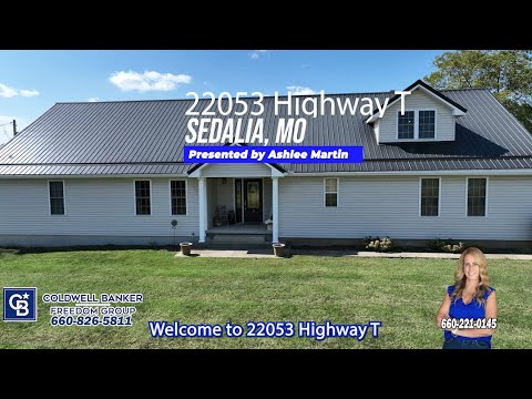 22053 Highway T, Sedalia, MO home video tour