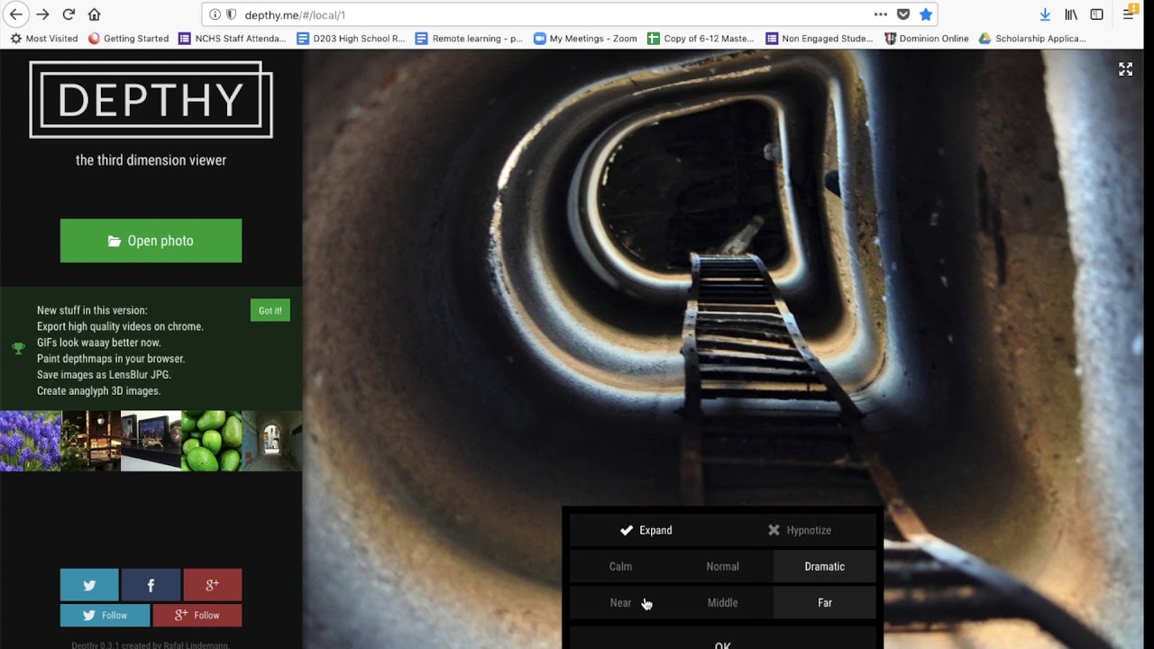 Using Depthy to Create 3D animated GIFs! - YouTube