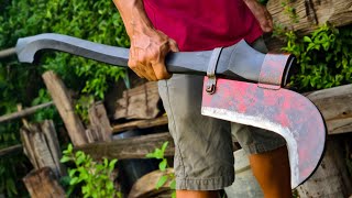 Making A Super Cool Weapon To Kill Zombies | Brush Axe