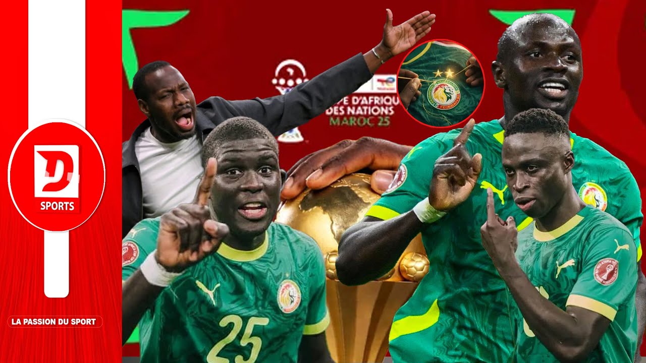 CAN 2025: LE SÉNÉGAL À RABAT POUR LA DEUXIÈME ETOILE