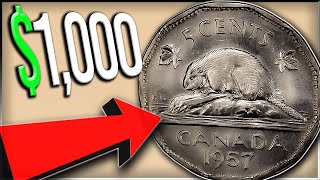 'Bugtail Nickel Error Worth Money'  Most Valuable Canadian Coins in Your Pocket Change!