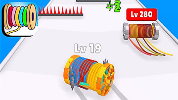 Spool Run ​- All Levels Gameplay Android,ios (Part 4)
