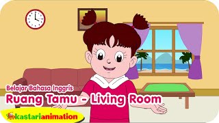 Belajar Bahasa Inggris - Ruang Tamu - Living Room - Seri Paud Diva - Kastari Sentra Official