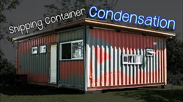 How do you keep moisture out of a shipping container?