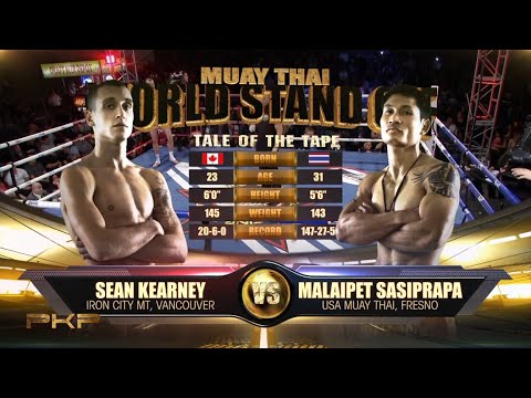Malaipet Sasiprapa vs Sean Kearney - World Stand Off 4 - Push Kick Promotions