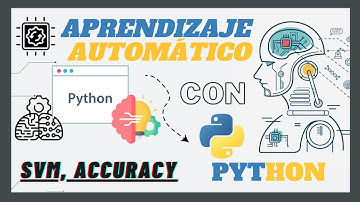 Aprendizaje Automático:  SVM , evalución de precisión con accuracy en Python