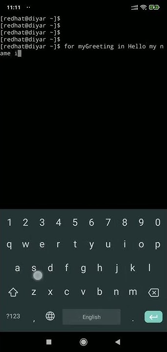 How to make (write) a 'for' loop in Linux Bash Script - YouTube