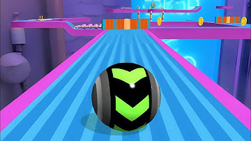 Sky Rolling Ball 3D Gameplay Speedrun Max All Levels 1934