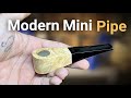 Crafting a Minimal Pipe with a Removable Screen #HandmadePipe #Woodworking