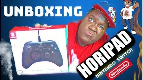 The HORIPAD Nintendo Switch Pro Controller UNBOXING