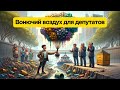 Вонючий воздух для депутатов в воздушных шарах - это новый способ заставить их заботиться о народе