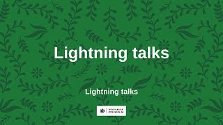 Diversity Lightning talks