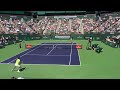 Rafael Nadal: great point in Slow Motion vs Pella (Court Level ATP Match)