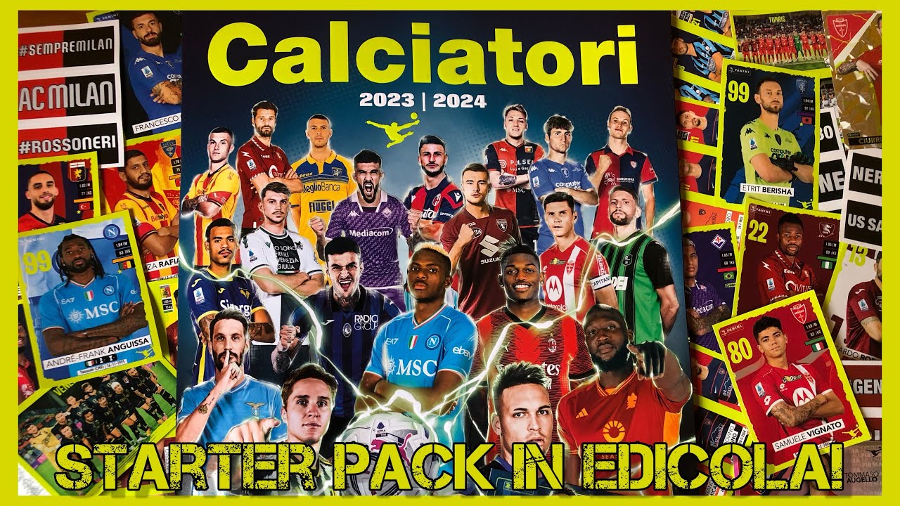 🇮🇹 CALCIATORI PANINI 2023-2024! STARTER PACK & TUTTE LE INFO!  @PaniniItalia 