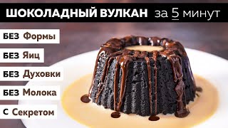 5 Minute Microwave CHOCOLATE LAVA CAKE - Hungry Guy Recipes, #289