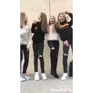 I'II never forget you | Vany and Valy Musical.ly Whith @katiaandkrissi