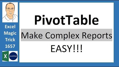 PivotTables Are Easy:  6 Criteria Cross Tabulated Counting Report.  Excel Magic Trick 1657.