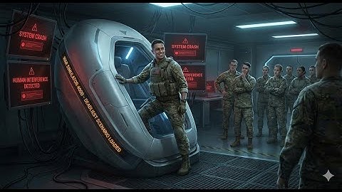 The War Simulator Loaded an Unwinnable Scenario—It Crashed When the Human Smiled and Stepped In!!