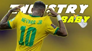 Neymar Jr ⚫ Lil Nas X - Industry Baby 🍼 Crazy Skills Goals 2021