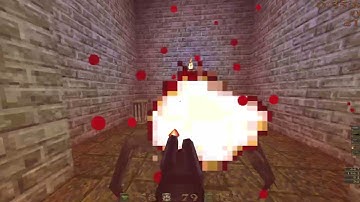 Quake - Nightmare 100% of e4m13_spoot2 by Justin 