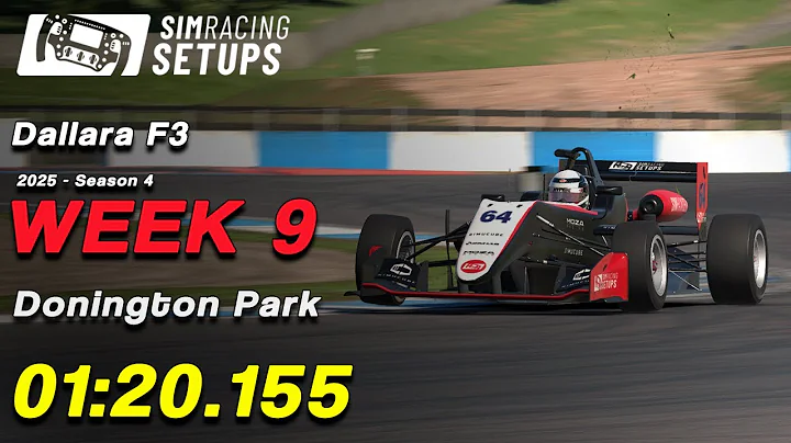 01:20.155 - Dallara F3 - Donington Park + SETUP (2025S4 W9)