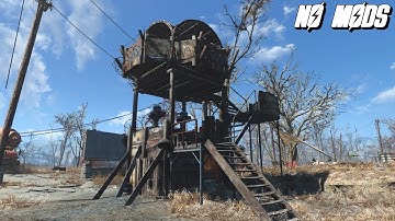 Settlement Watchtower - 15 min Build (no mods) FALLOUT 4