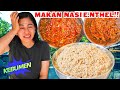 JANDA ORGANIK BAHAGIA DI SUGUHIN NASI INTHIL &amp; SAMBAL BRODOK!!