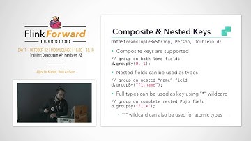 Flink Forward 2015: Aljoscha Krettek – Training DataStream API Hands On 2
