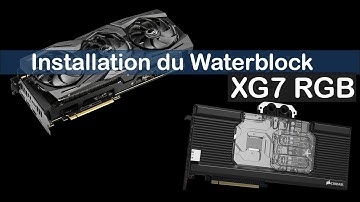Installation du waterblock Corsair Hydro X Series XG7 RGB