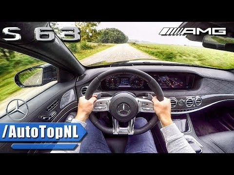 2018 Mercedes AMG S63 4Matic+ 612HP POV Test Drive By AutoTopNL