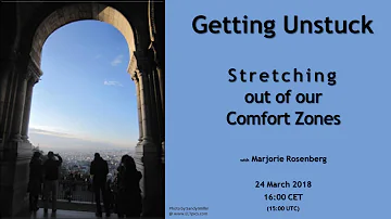 Getting Unstuck with Marjorie Rosenberg 3 24 2018