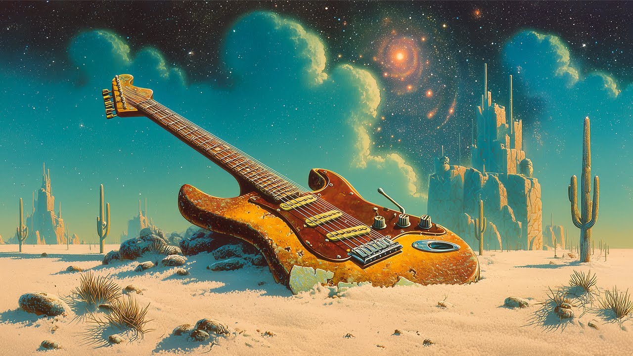 Fading Rocks Psychedelic Desert Rock fading in Rusted Light of Ambient Chillout ...