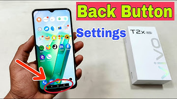 Vivo T2x 5g Back Button Settings Change Kaise Kare | How To Set Back Button Settings Vivo T2x 5g |