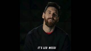 Hola it's leo messi