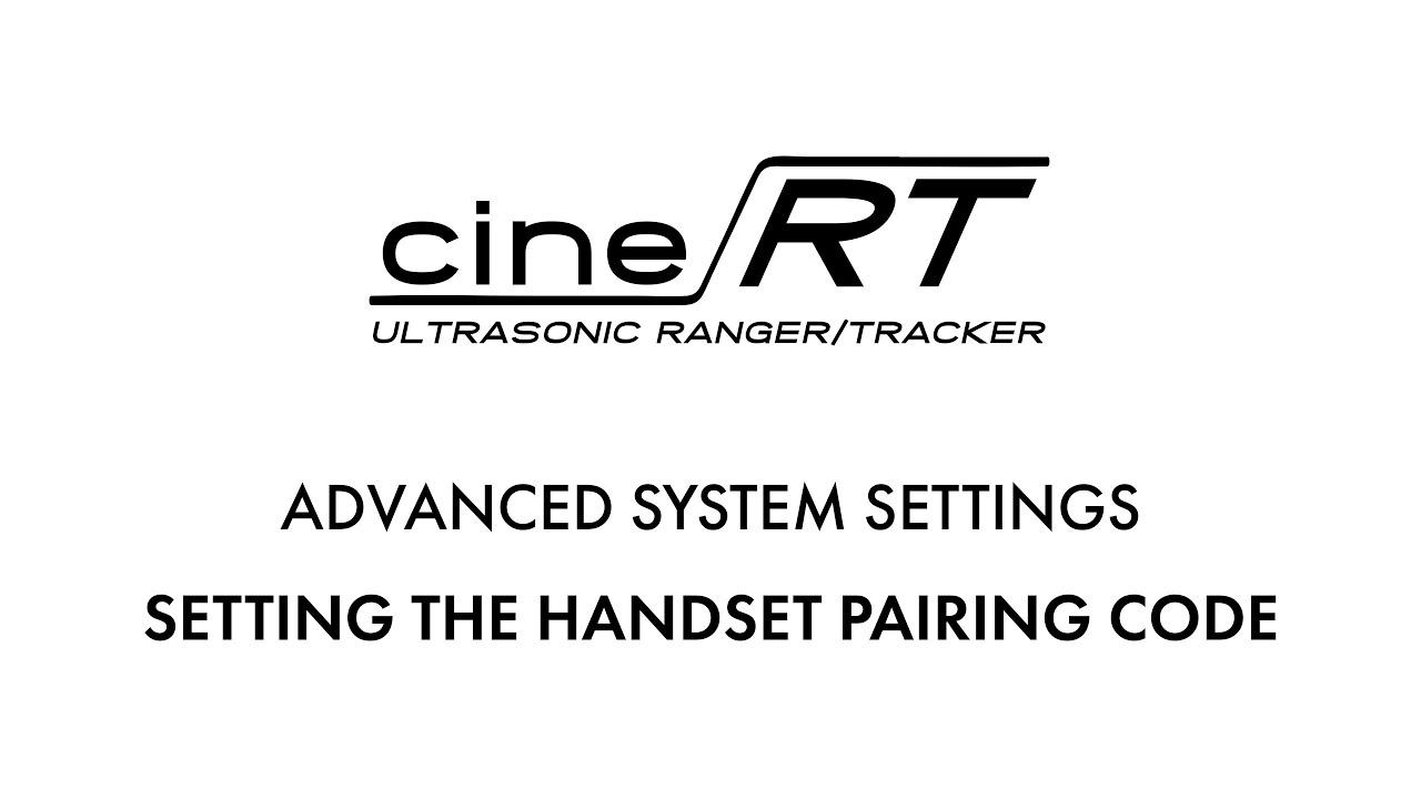 ADVANCED SYSTEM SETTINGS: SETTING THE HANDSET PAIRING CODE - YouTube