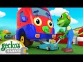Baby Race Pit Stop | Gecko&#39;s Garage | Cartoons For Kids | Toddler Fun Learning