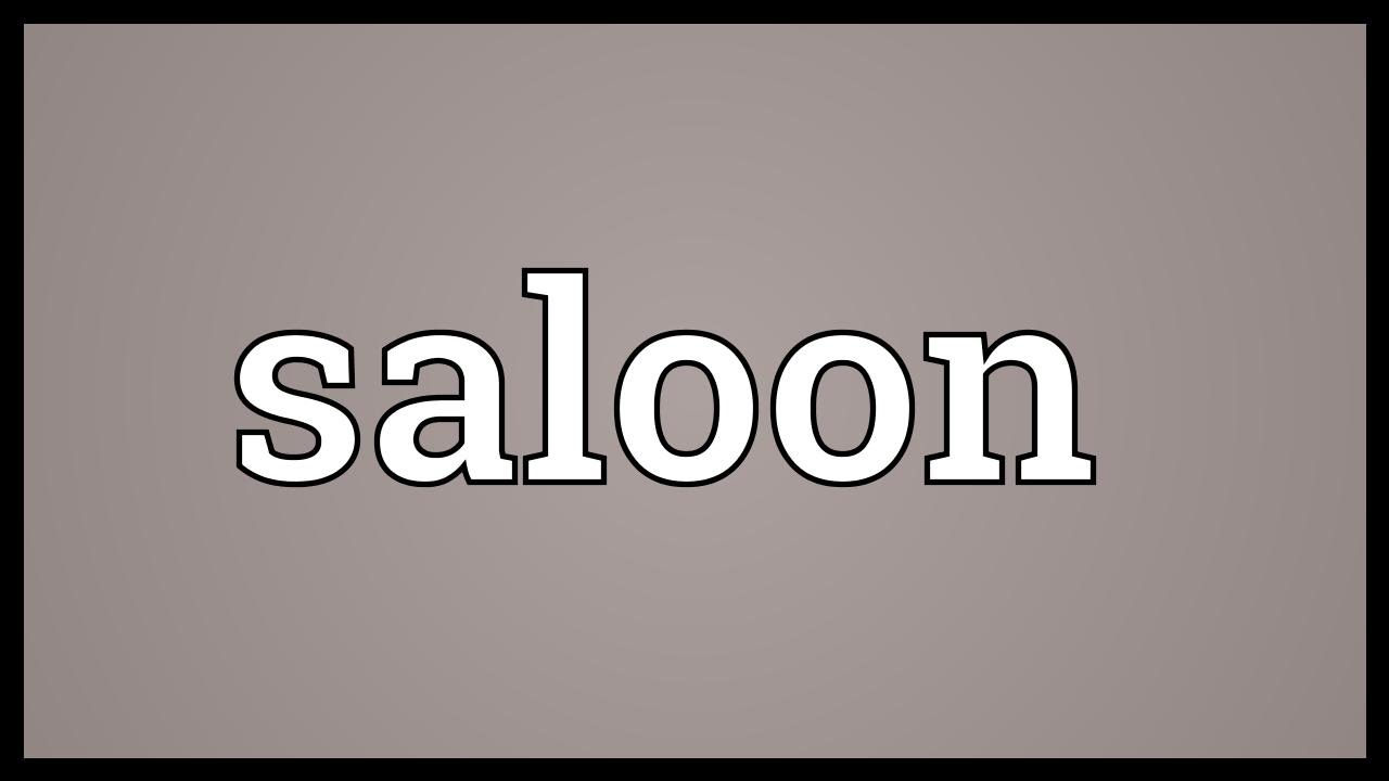 Saloon Meaning YouTube
