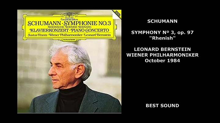 SCHUMANN: SYMPHONY N 3 in flat major "Rhenish" op....