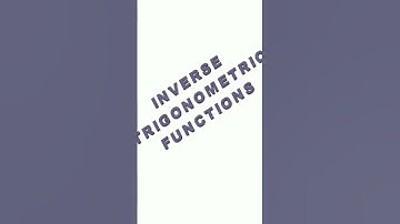 Maths Formula |Inverse Trigonometry Function | #education #maths #shorts #viralvideo