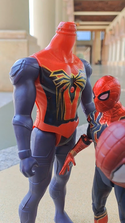 Part 2 Choose between 2 Spiderman heads-Avengers toys #marvel #spiderman #superhero