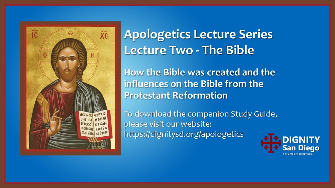 Apologetics Lecture Series - The Bible - YouTube