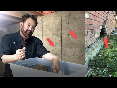 Foundation failure due to incorrect egress window installation - finishing a basement (part 1)