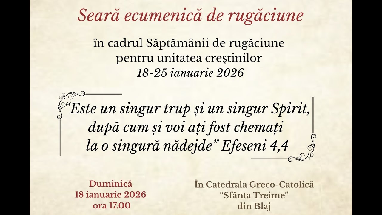 Duminică, 18.01.2026, 