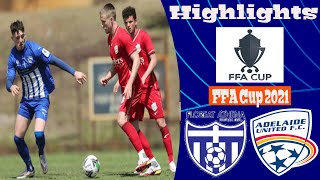 Floreat Athena vs Adelaide United 1-3 Highlights All Goals (FFA Cup 2021) 26.09.2021