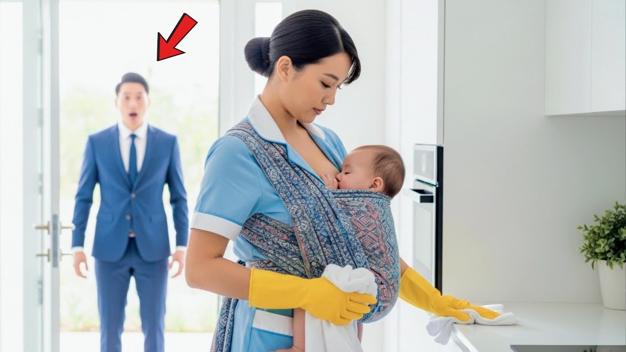 Tỷ phú bắt gặp người giúp việc nghèo cho con bú – Câu chuyện cảm động khiến triệu người bật khóc