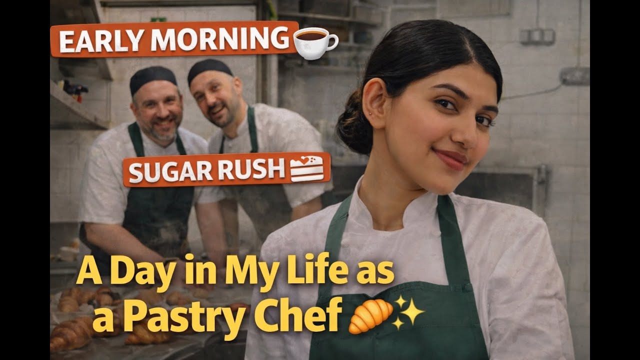 DAY IN MY LIFE AS A PASTRY CHEF