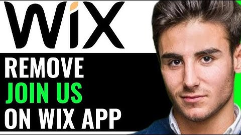 HOW TO REMOVE JOIN US ON WIX APP! (GENIUS WAY)